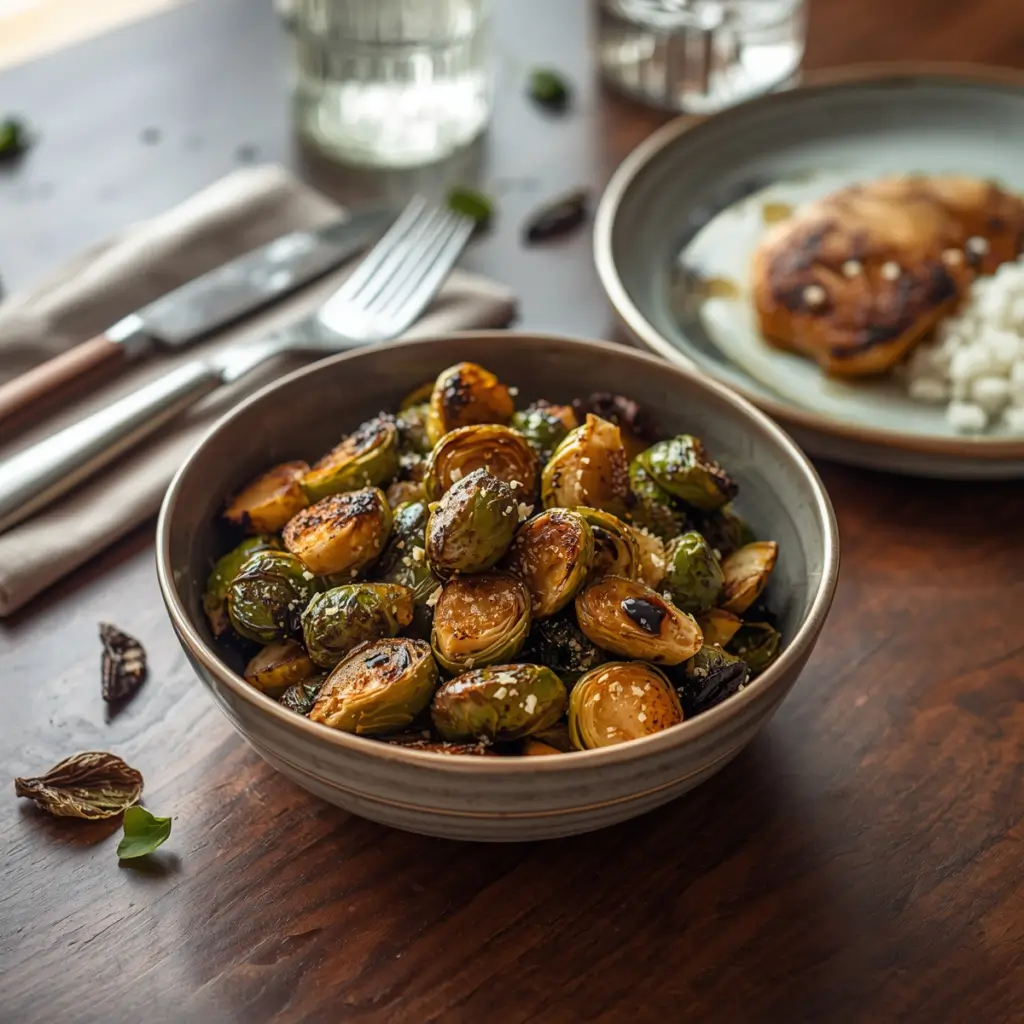 how long to cook frozen brussel sprouts in air fryer