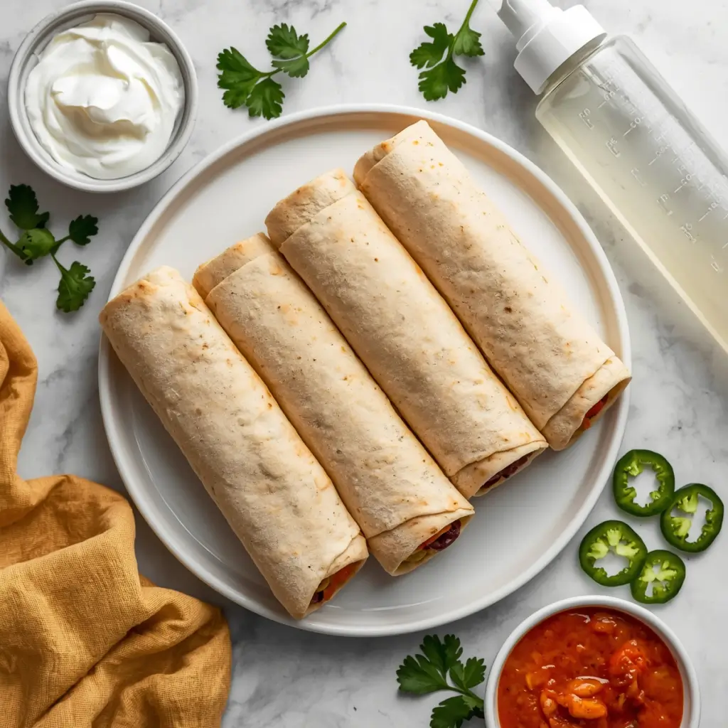 how long to cook frozen burritos in air fryer
