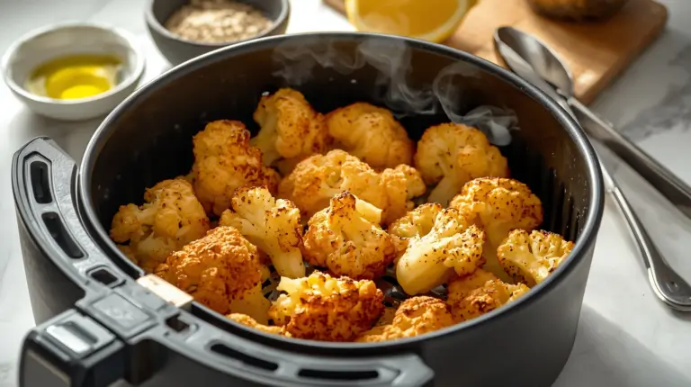 frozen cauliflower in air fryer