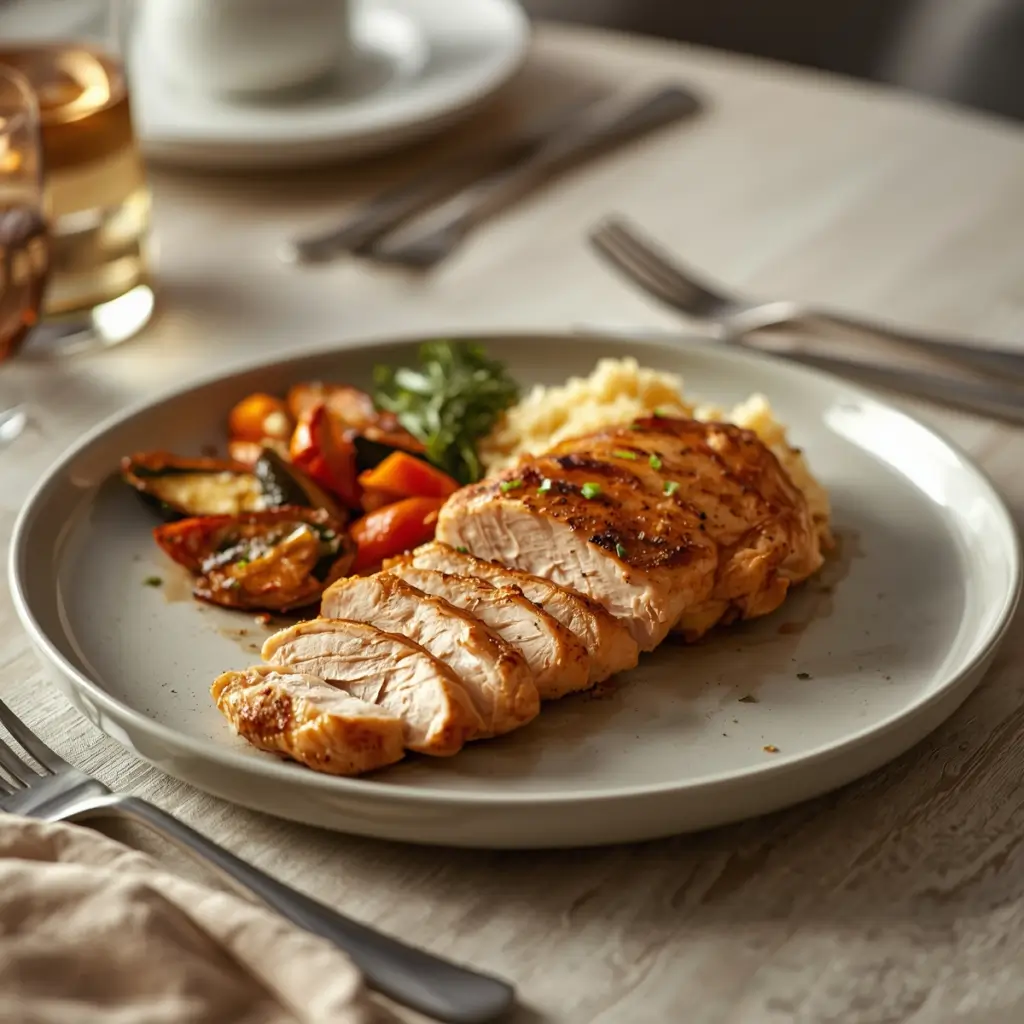 air fry frozen chicken breast