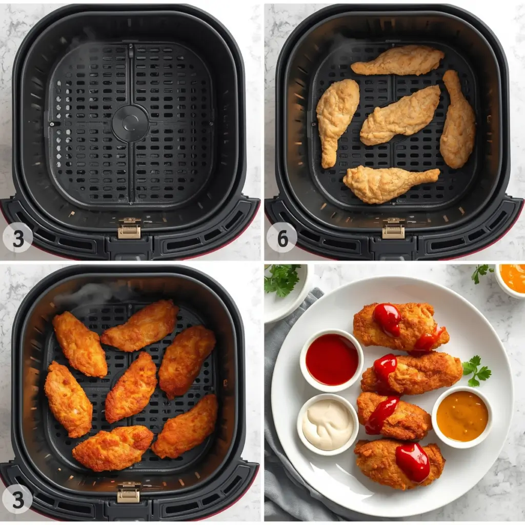 how to cook frozen chicken tenders in air fryer