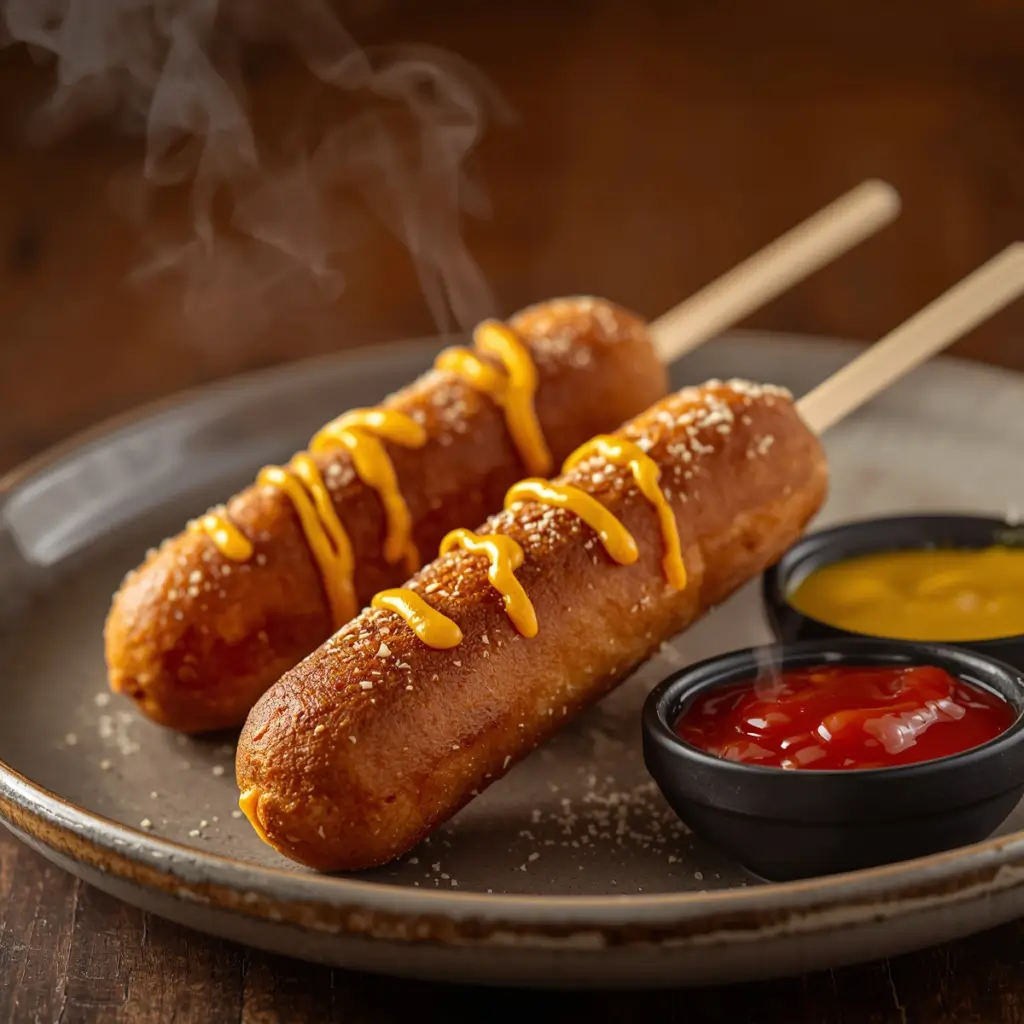 how to cook frozen corn dogs in the air fryer