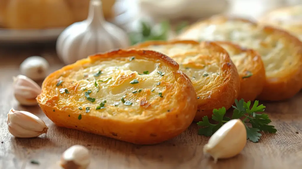 can you cook frozen garlic bread in an air fryer