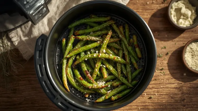 frozen green beans in air fryer