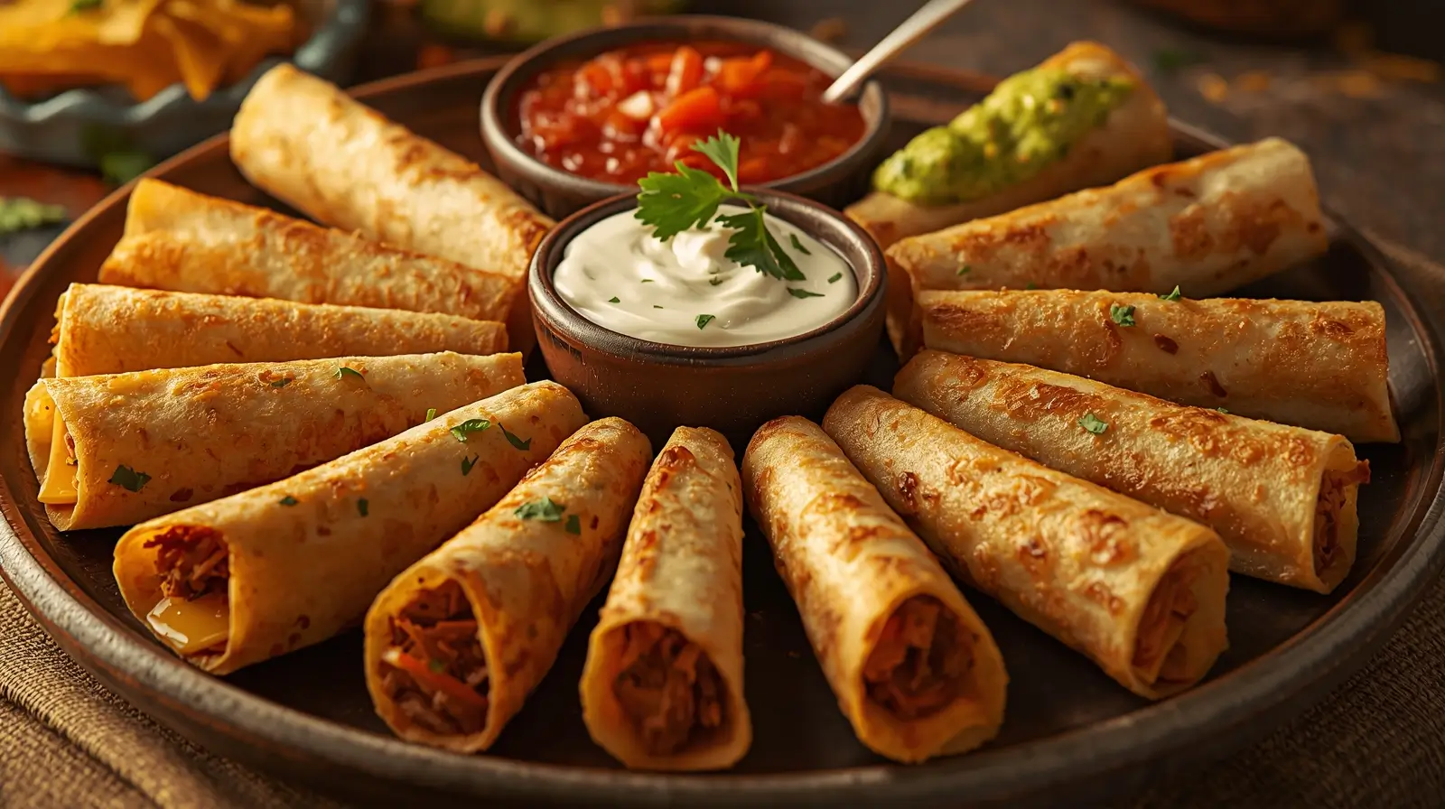 frozen taquitos in air fryer