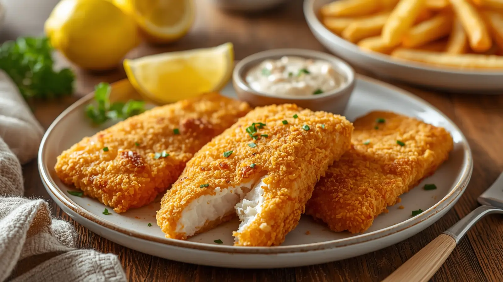 Frozen Fish Fillets in Air Fryer
