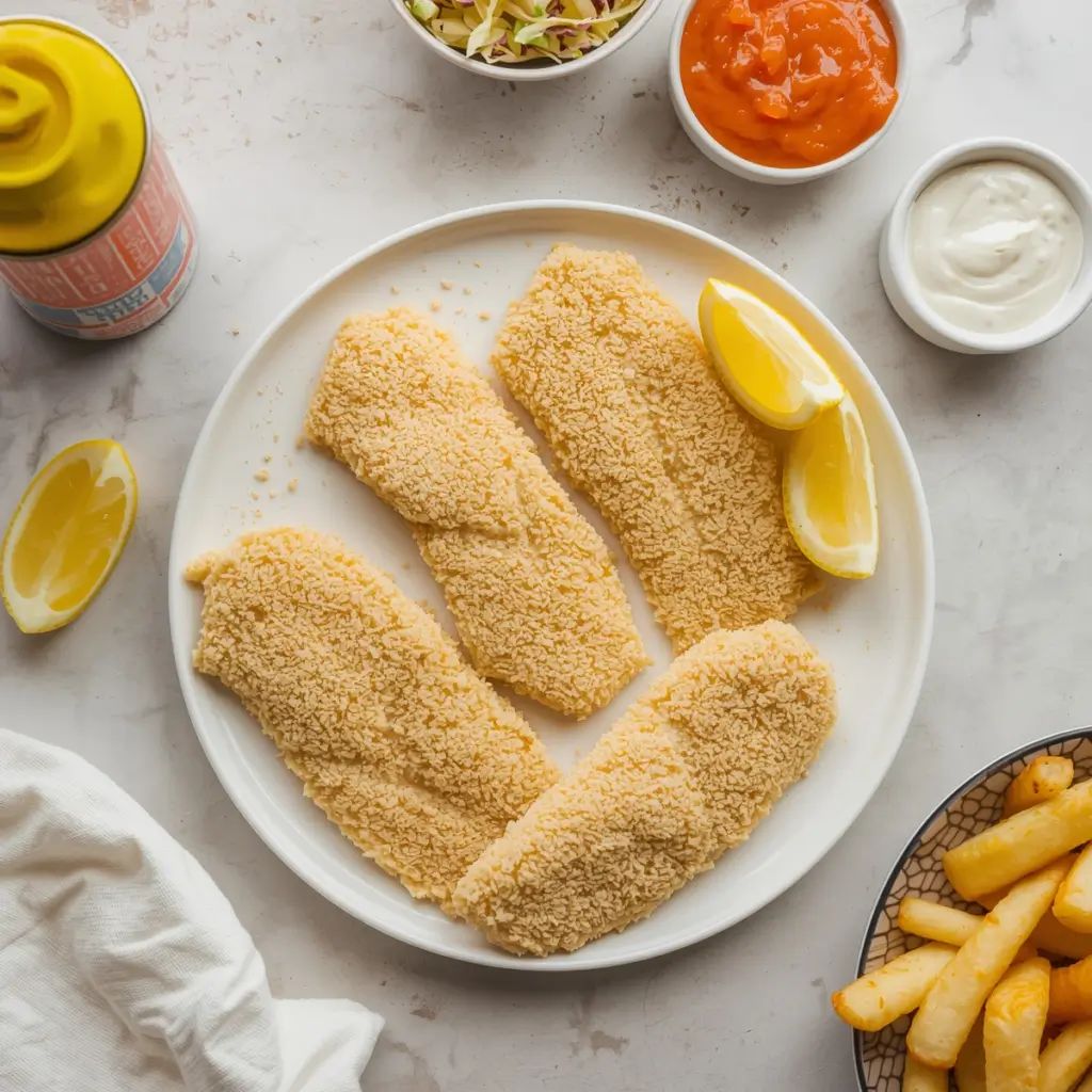 how long to cook frozen fish fillets in air fryer