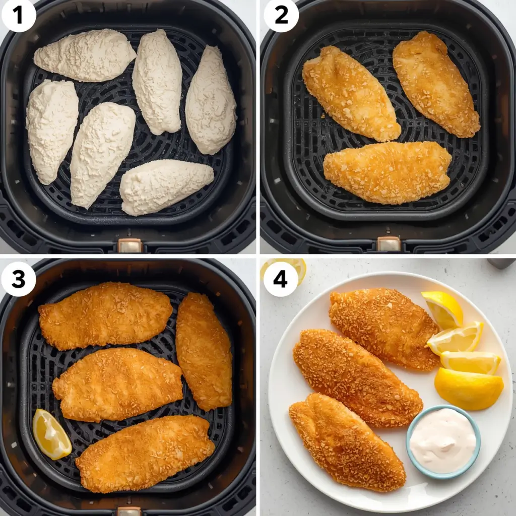 how to cook frozen fish fillets in air fryer