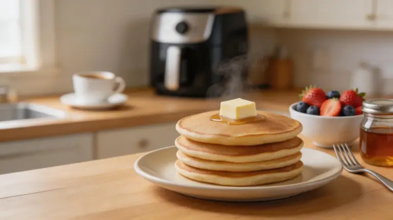 frozen pancakes in air fryer
