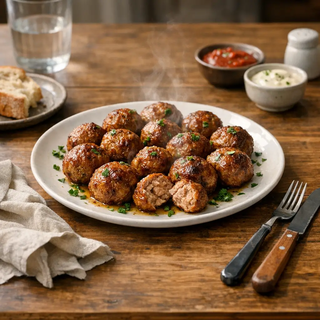 air fryer frozen meatballs