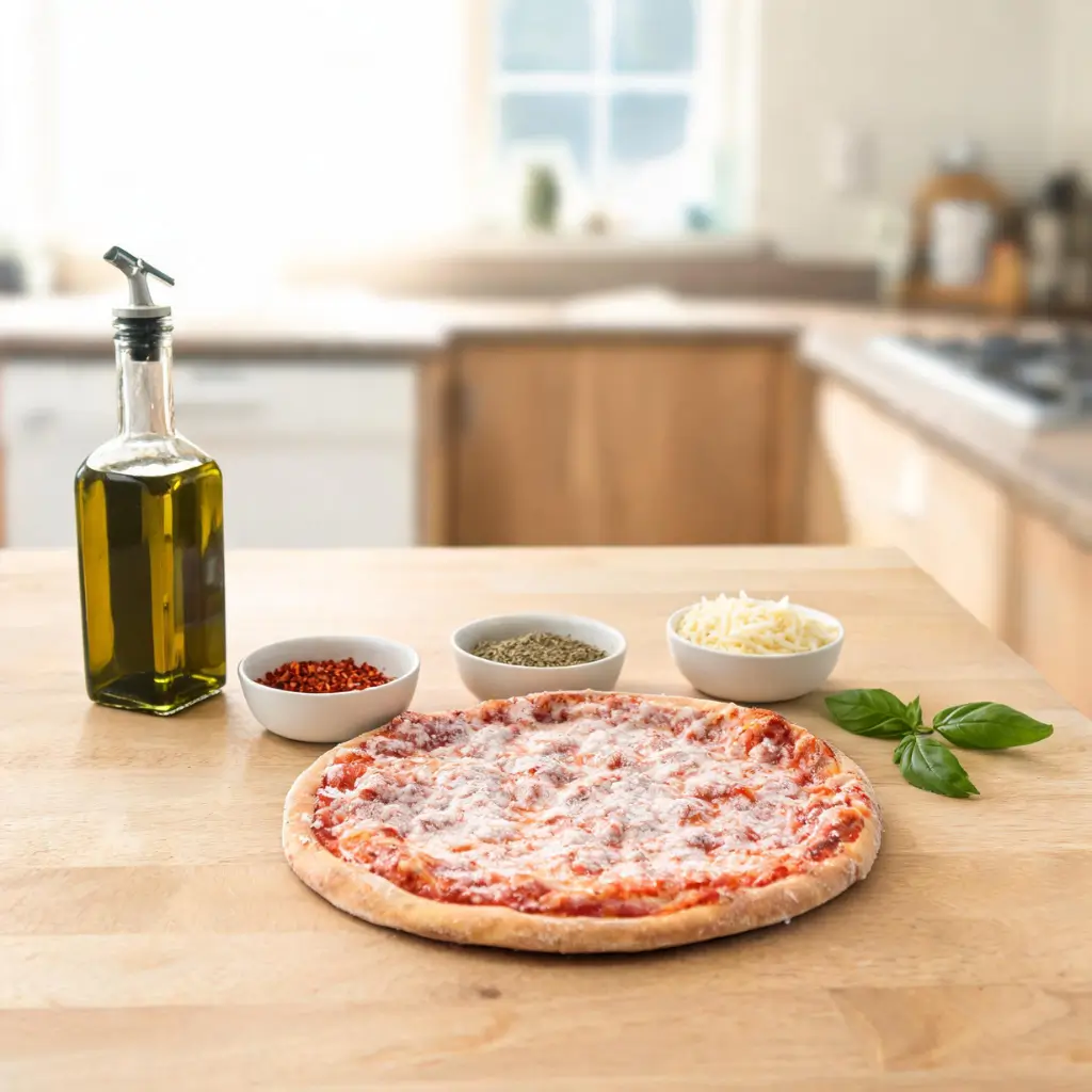 how long to cook frozen pizza in air fryer