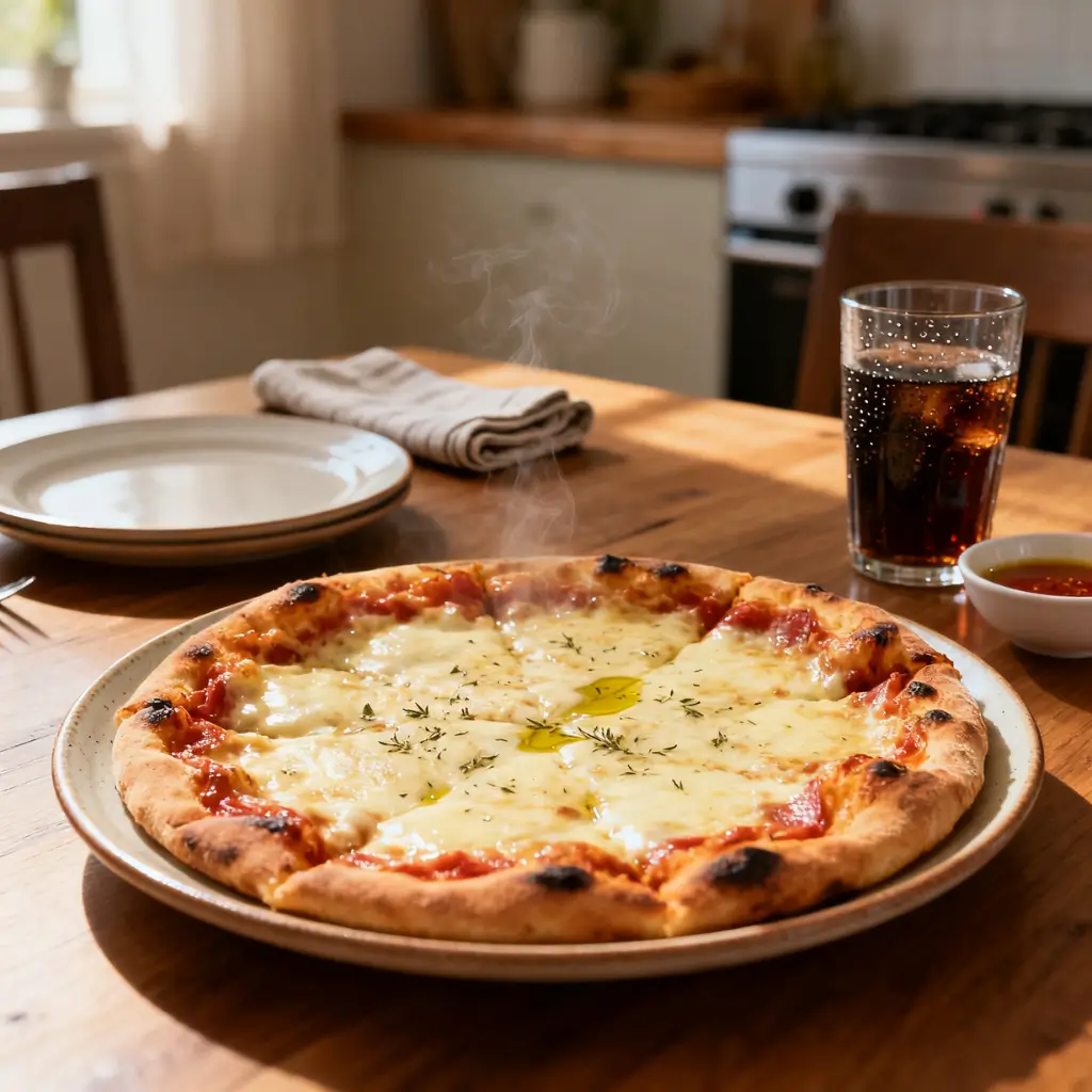 air fryer frozen pizza