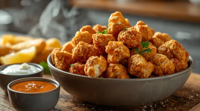 frozen popcorn chicken in air fryer