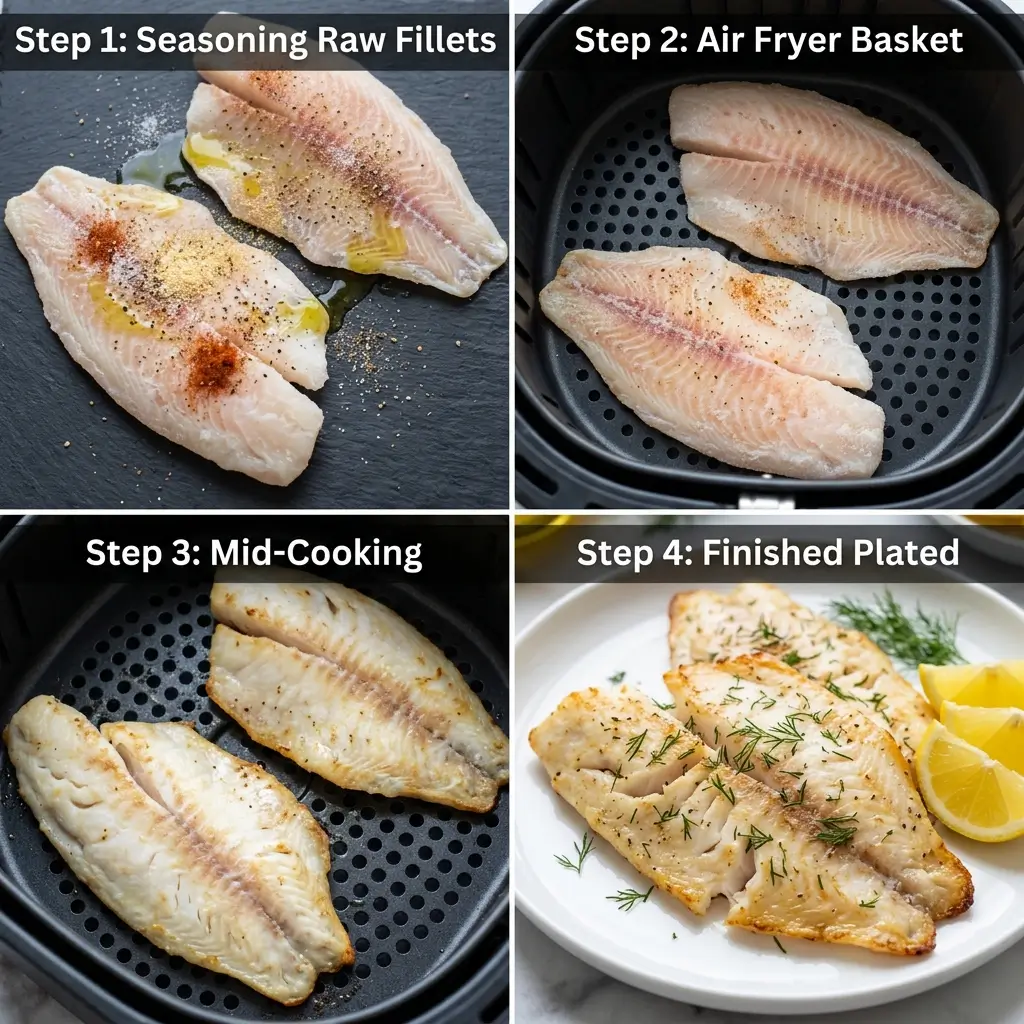 how to cook frozen tilapia in air fryer