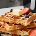 frozen waffles in air fryer