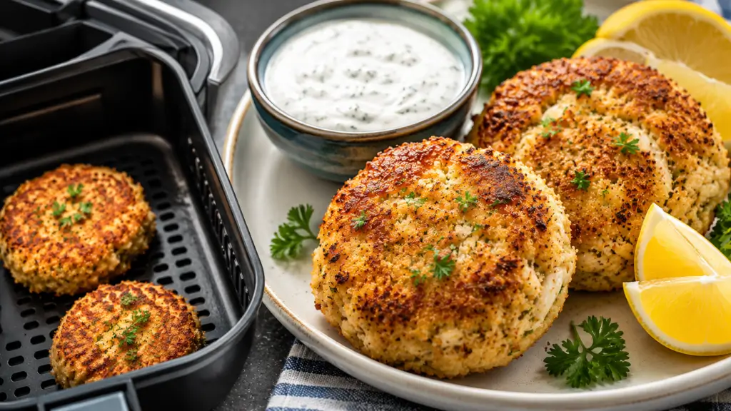 frozen crab cakes in air fryer