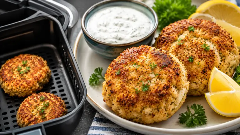 frozen crab cakes in air fryer