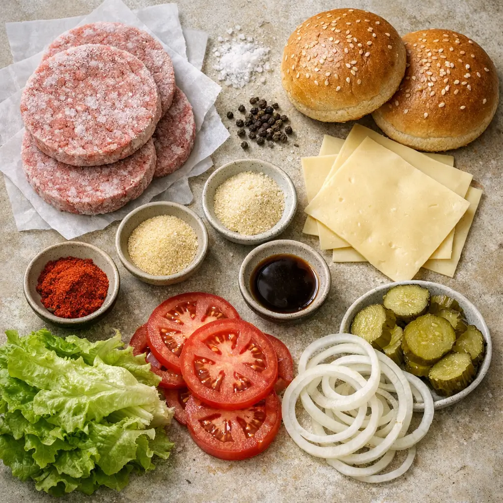 how long to cook frozen hamburger patties in air fryer
