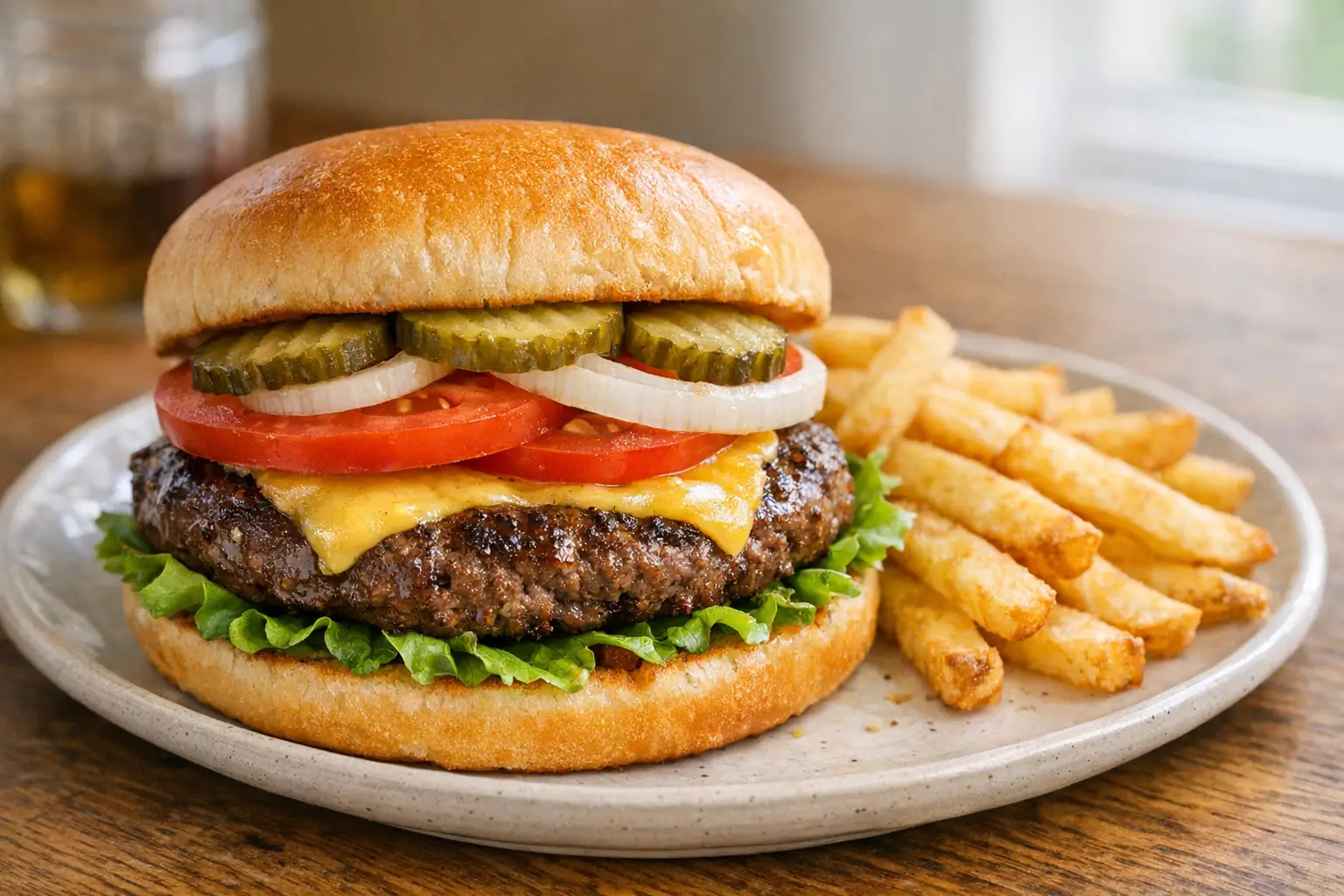 Frozen Hamburger Patties in Air Fryer