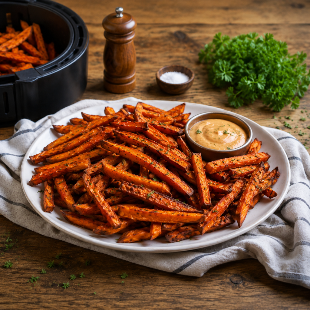 air fryer frozen sweet potato fries