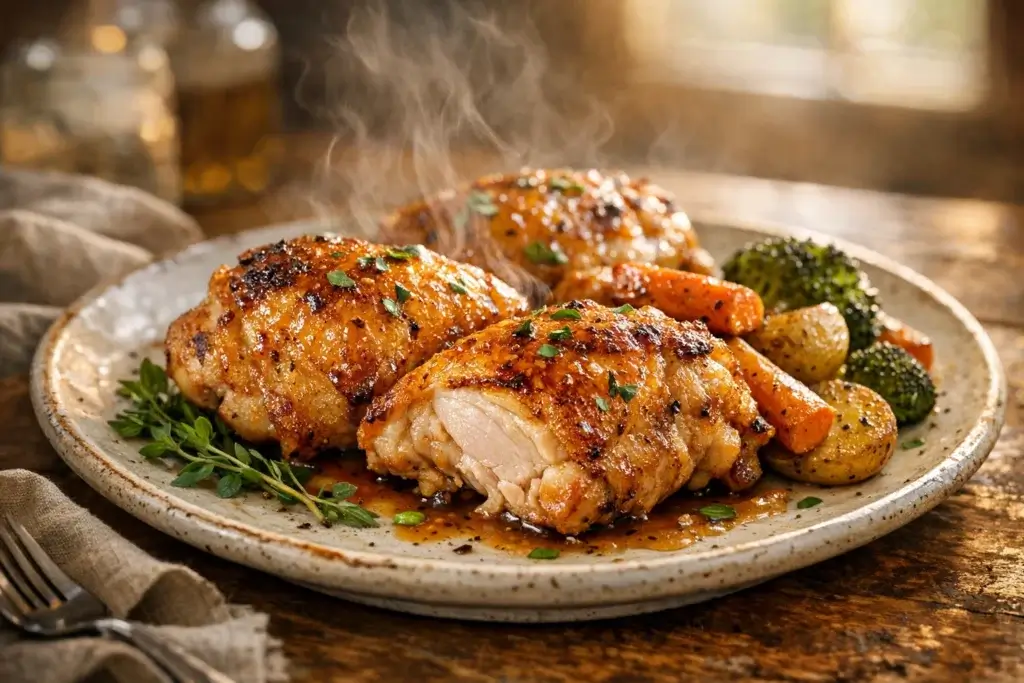 frozen chicken thighs in air fryer
