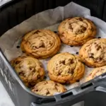 Frozen Cookie Dough in Air Fryer