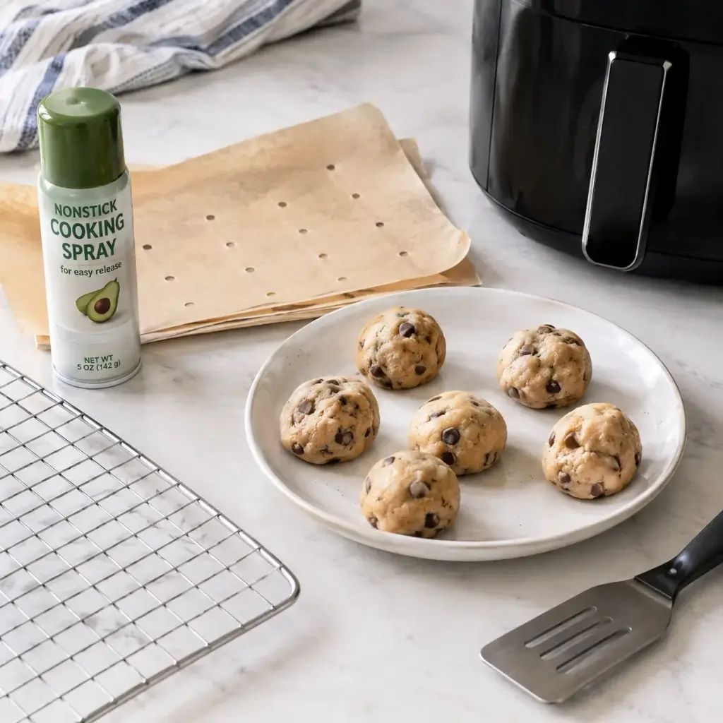 air fryer cookie dough
